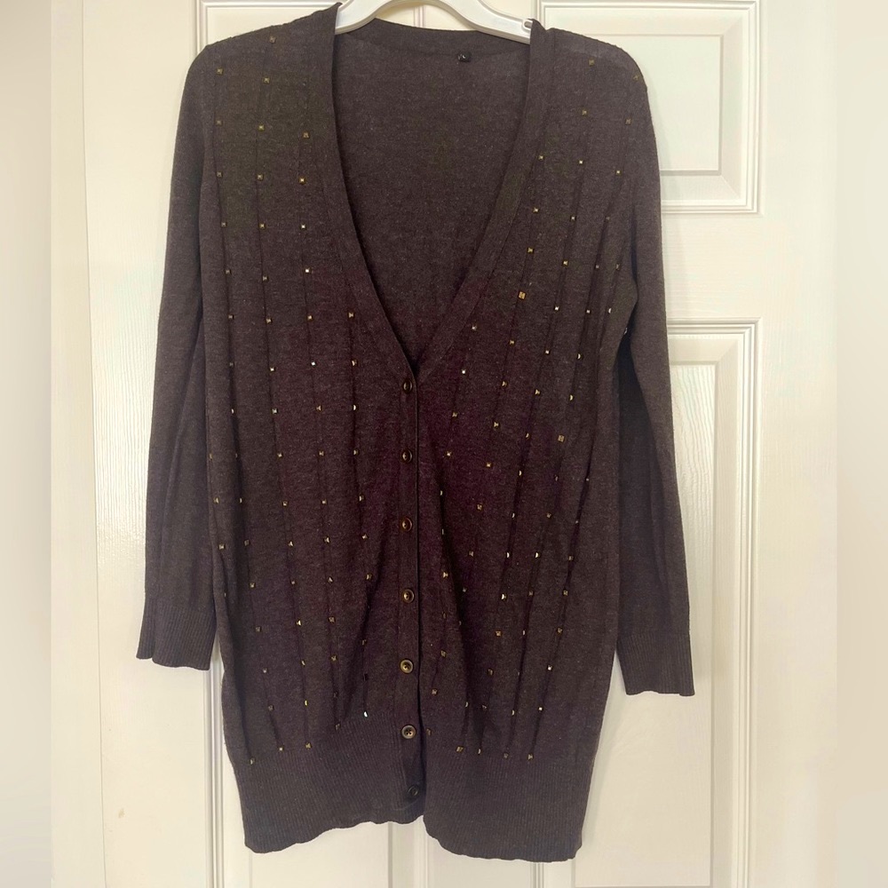 Pretty Brown Long Sweater